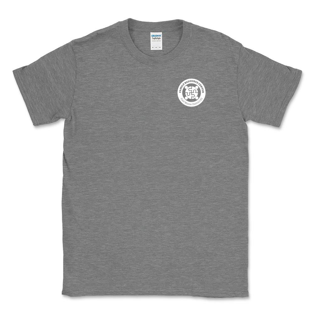 Logo ~ Cotton Softstyle Tee ~ Family Resource Center