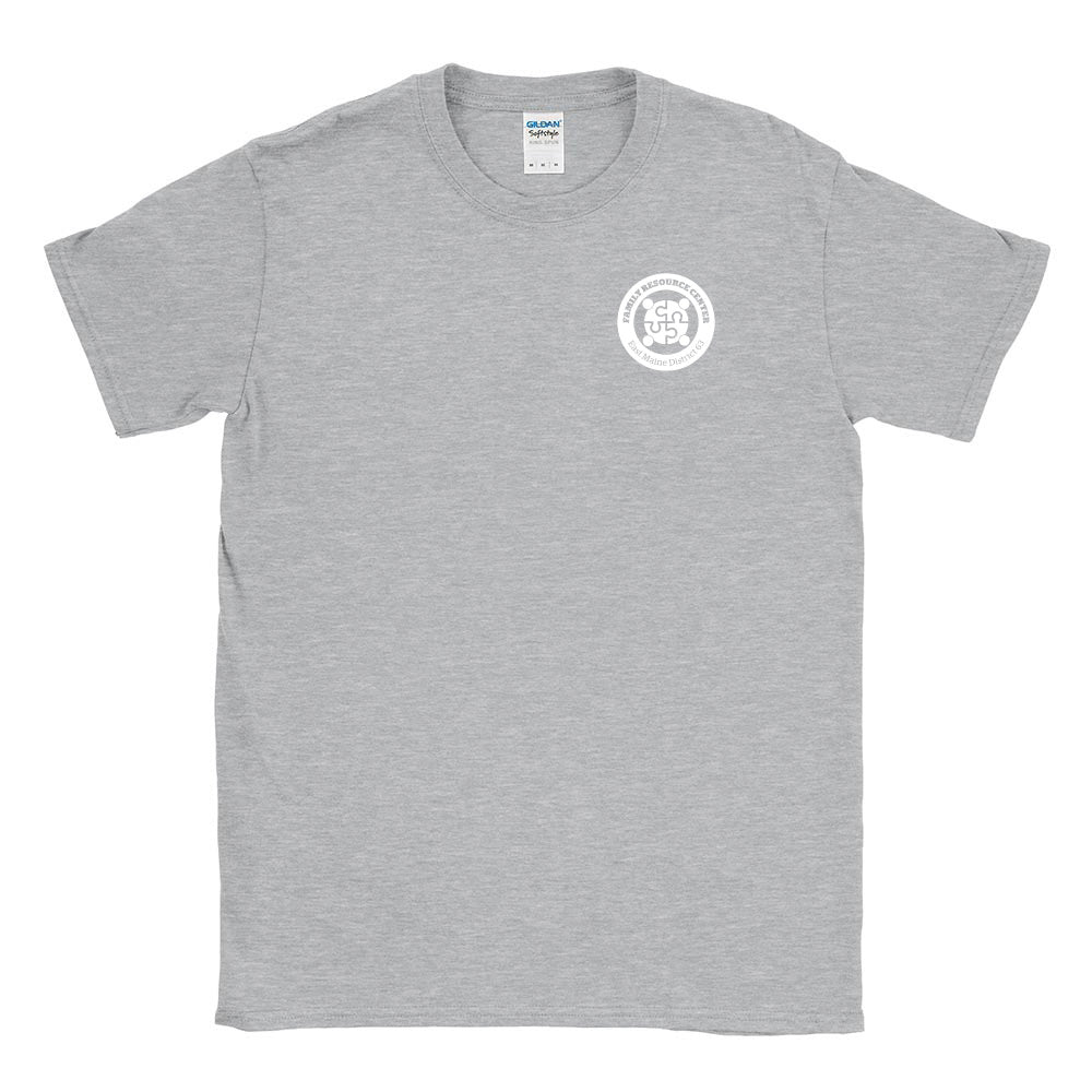 Logo ~ Cotton Softstyle Tee ~ Family Resource Center