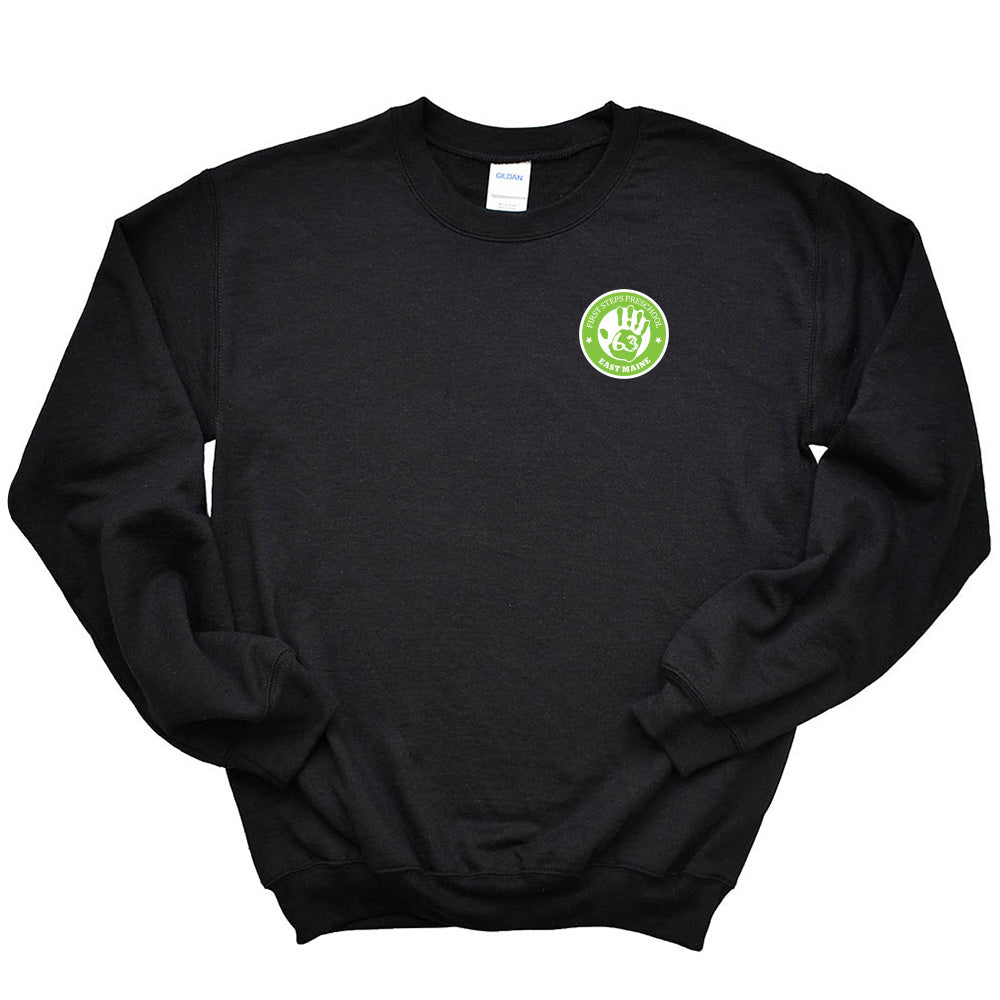 Logo ~ Raglan Crewneck Sweatshirt ~ First Steps Preschool