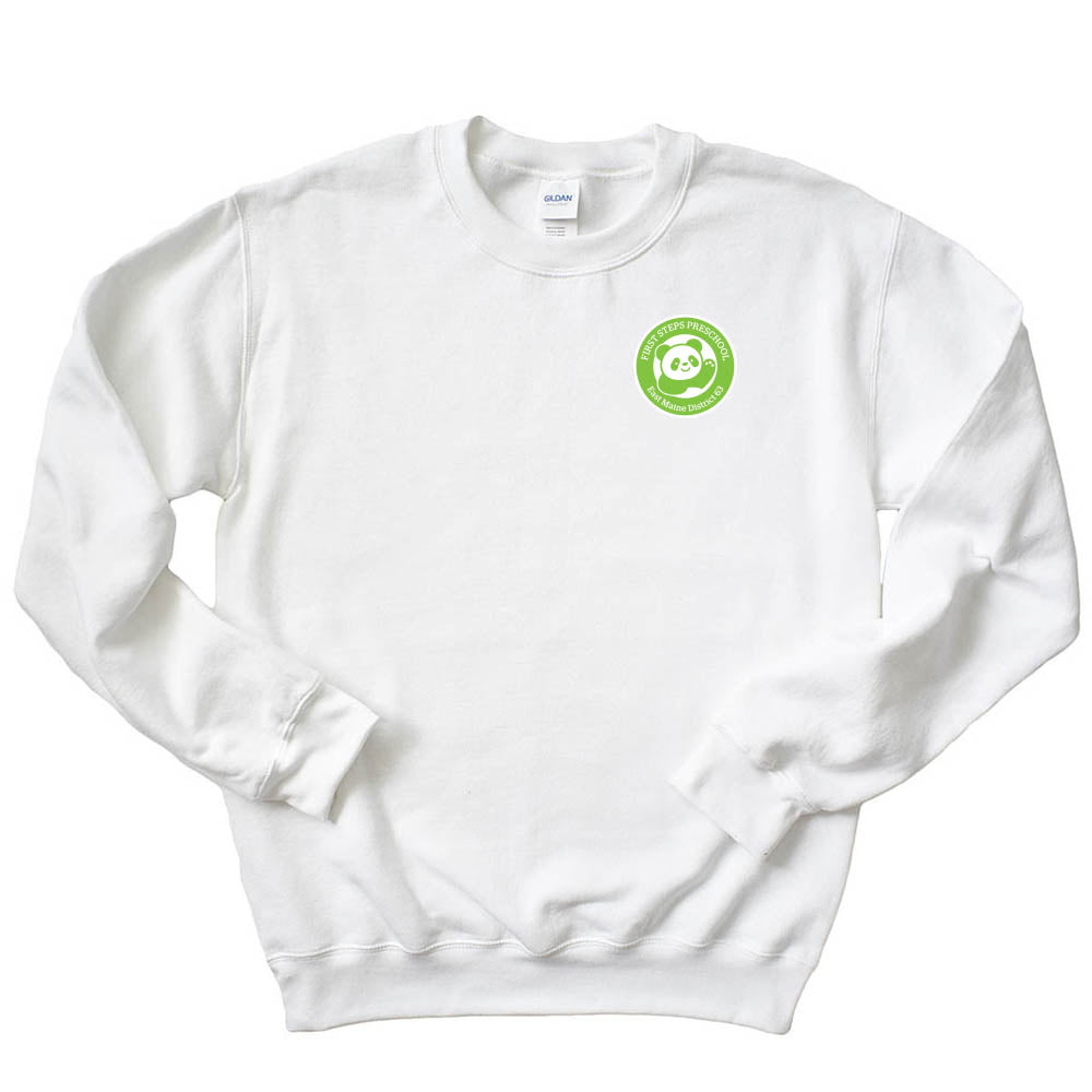 Logo ~ Raglan Crewneck Sweatshirt ~ First Steps Preschool