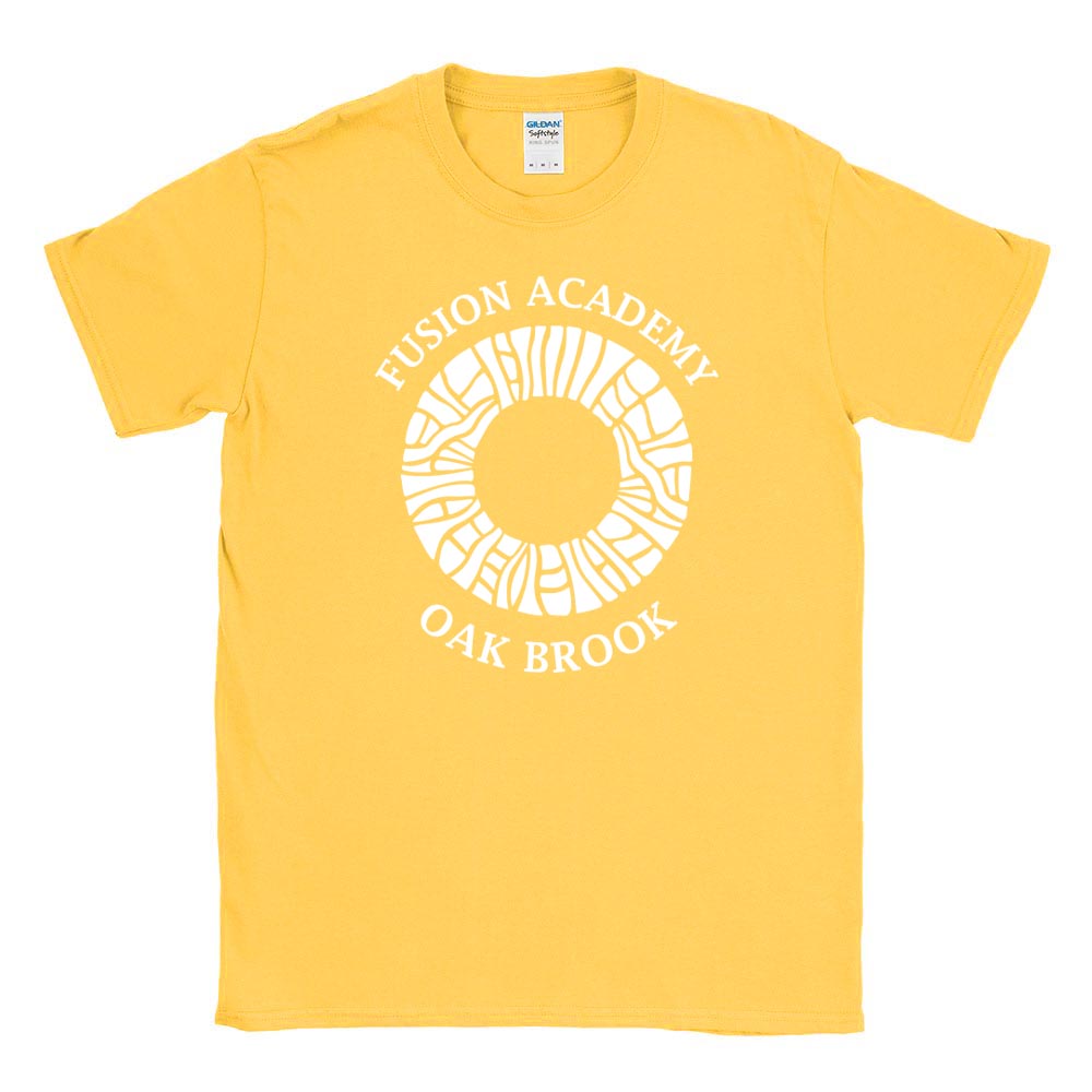 MOSAIC ARC SOFTSTYLE TEE ~ FUSION ACADEMY OAK BROOK ~ youth & adult ~ classic unisex fit