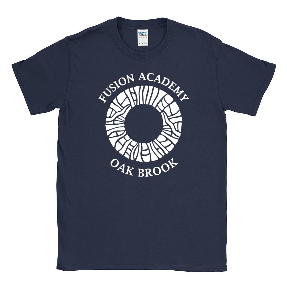 MOSAIC ARC SOFTSTYLE TEE ~ FUSION ACADEMY OAK BROOK ~ youth & adult ~ classic unisex fit