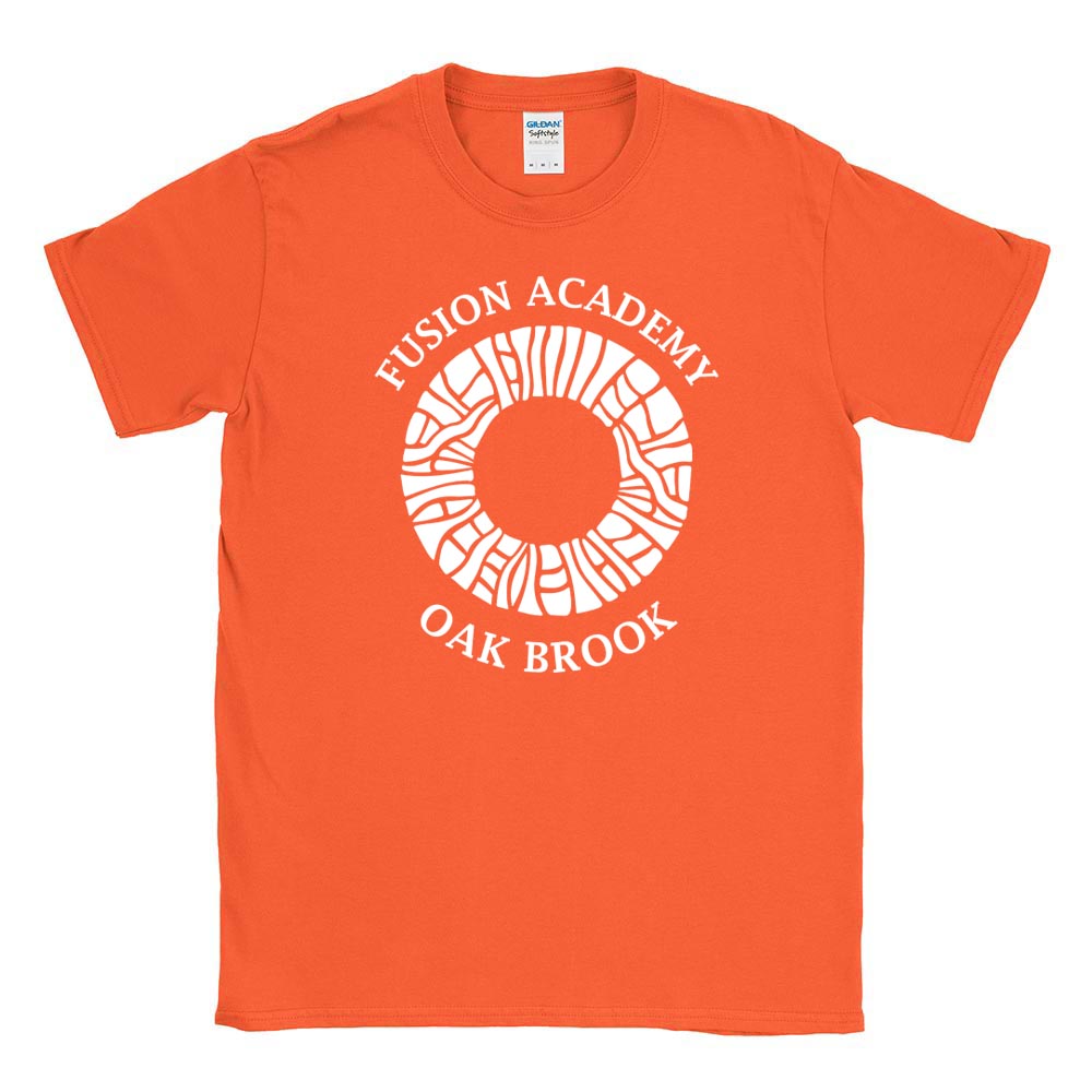 MOSAIC ARC SOFTSTYLE TEE ~ FUSION ACADEMY OAK BROOK ~ youth & adult ~ classic unisex fit