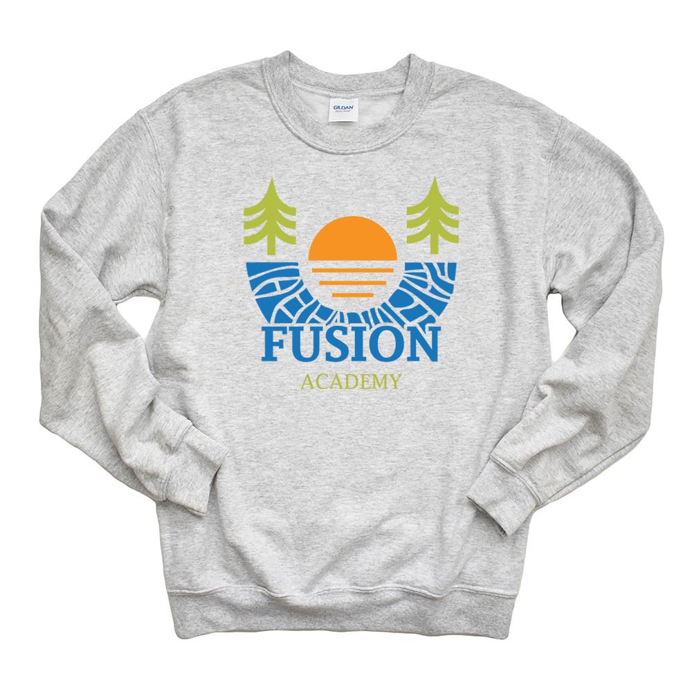 Sunset ~ Crewneck Sweatshirt ~ Fusion Academy