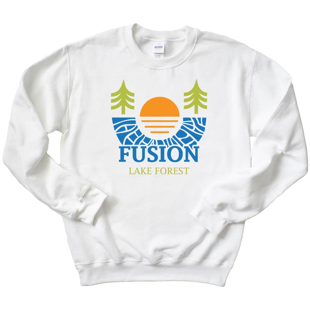 SUNSET UNISEX SWEATSHIRT ~ FUSION ACADEMY LAKE FOREST ~ classic fit