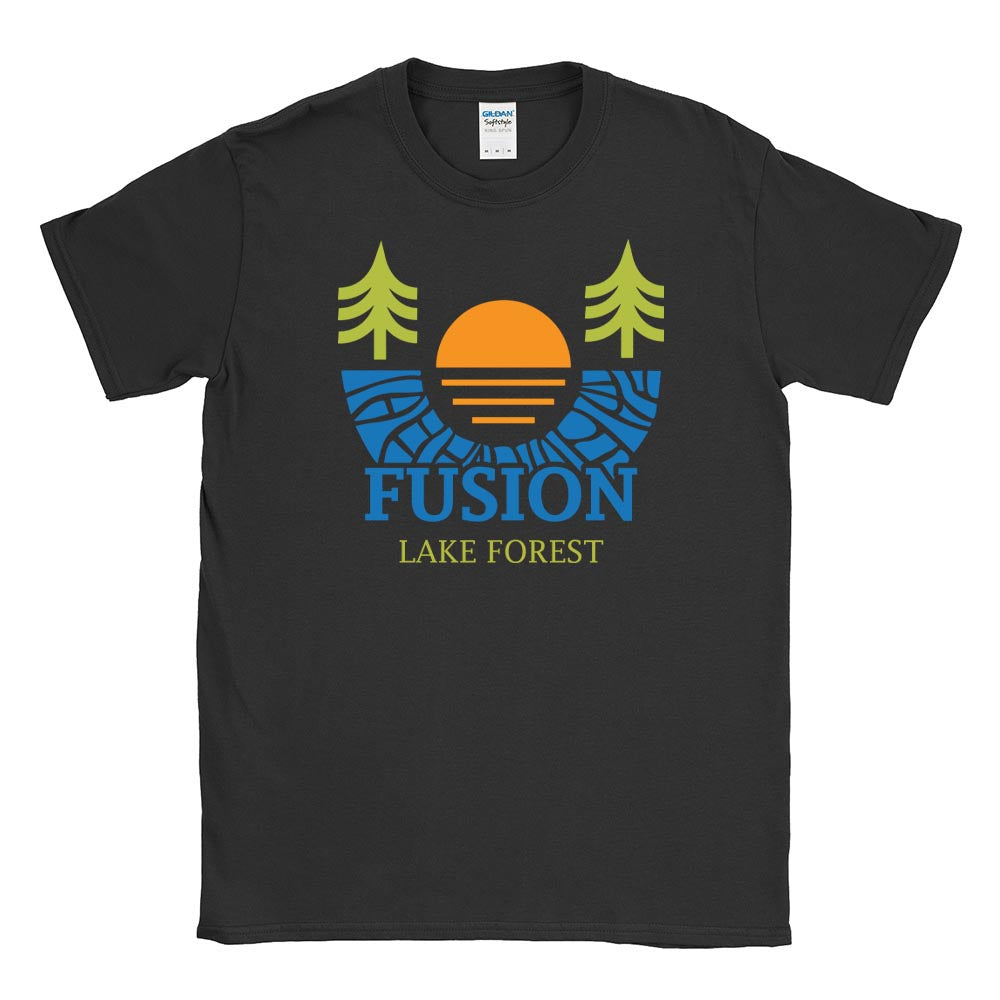 Sunset ~ Cotton T-Shirt ~ Fusion Academy Lake Forest