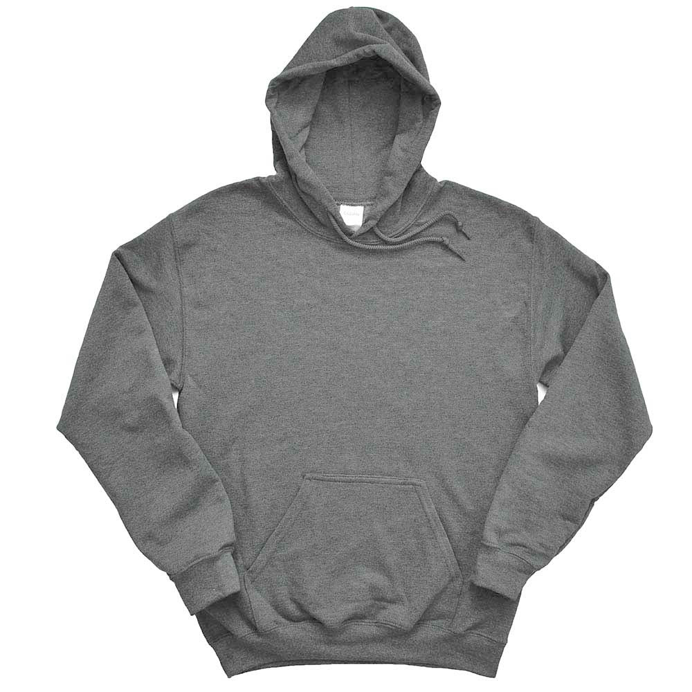 Custom ~ Hoodie ~ Wood Oaks Junior High-graphite heather