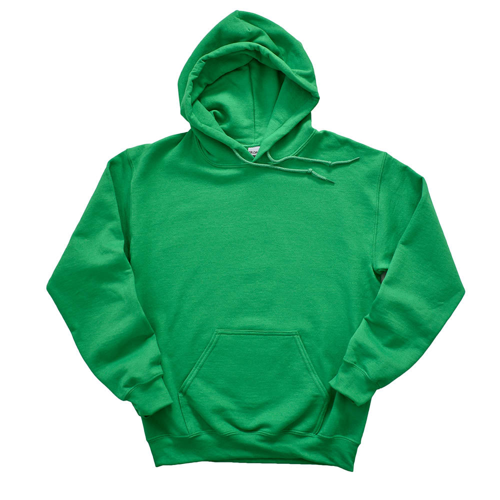 Custom ~ Hoodie ~ Wood Oaks Junior High-irish green
