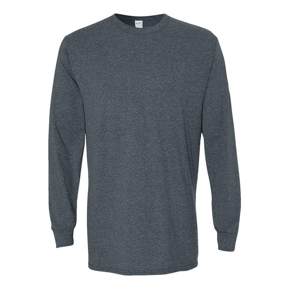 Custom ~ Cotton Long Sleeve T-Shirt ~ JV Championship 2026-dark heather