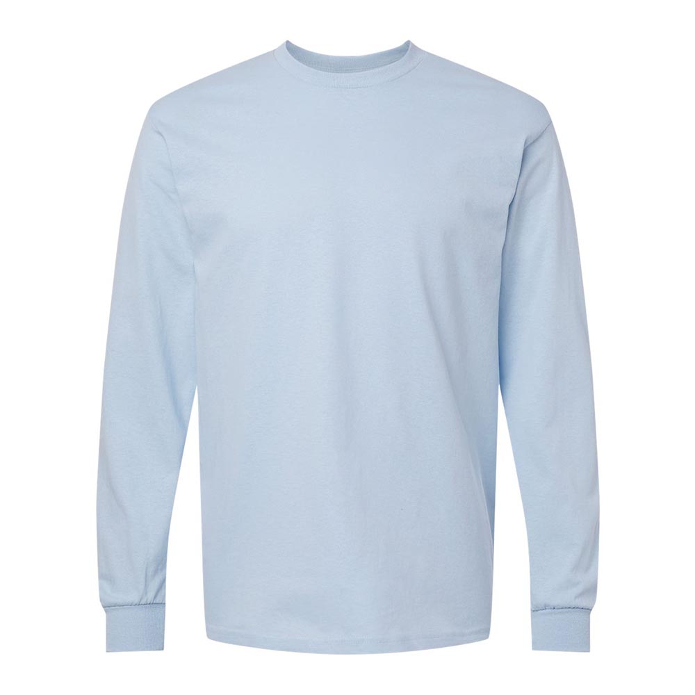 Custom ~ Cotton Long Sleeve T-Shirt ~ JV Championship 2026-light blue
