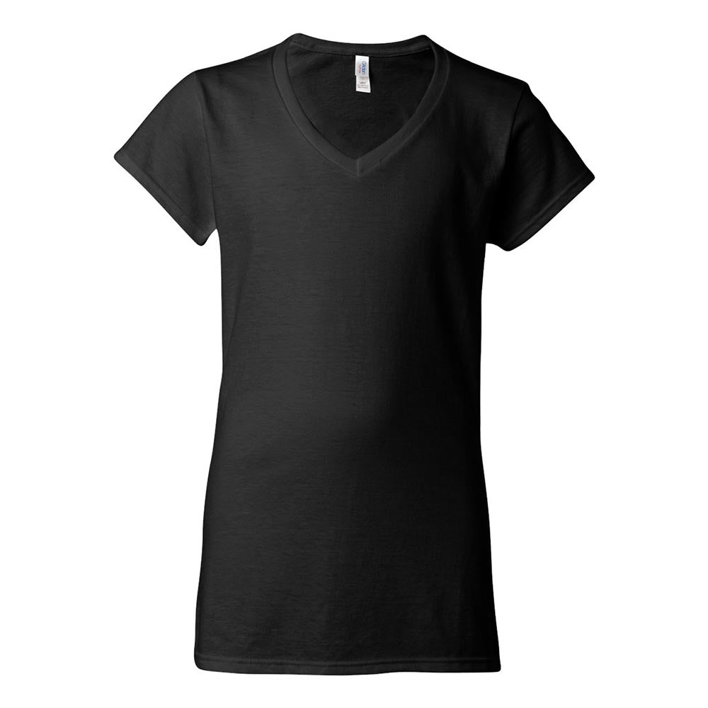 CUSTOM WOMEN'S V-NECK TEE ~ FIRST STEPS PRESCHOOL ~ women's ~ classic fit