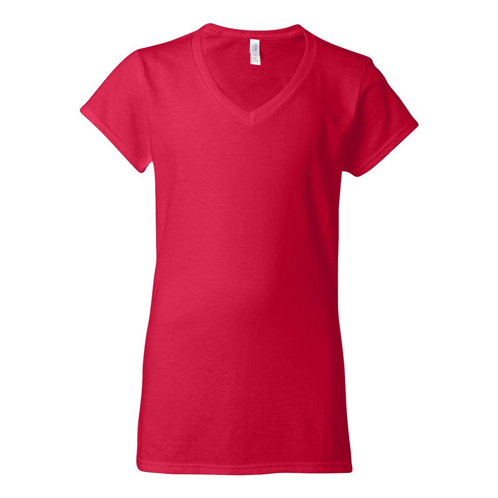 CUSTOM WOMEN'S V-NECK TEE ~ FIRST STEPS PRESCHOOL ~ adult & women's ~ classic fit
