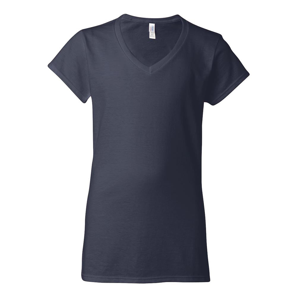 CUSTOM WOMEN'S V-NECK TEE ~ FIRST STEPS PRESCHOOL ~ adult & women's ~ classic fit
