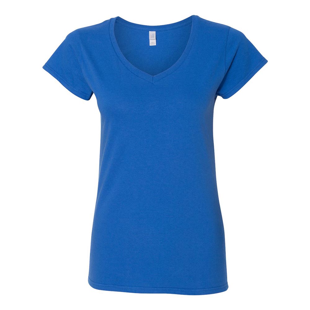 CUSTOM WOMEN'S V-NECK TEE ~ FIRST STEPS PRESCHOOL ~ adult & women's ~ classic fit