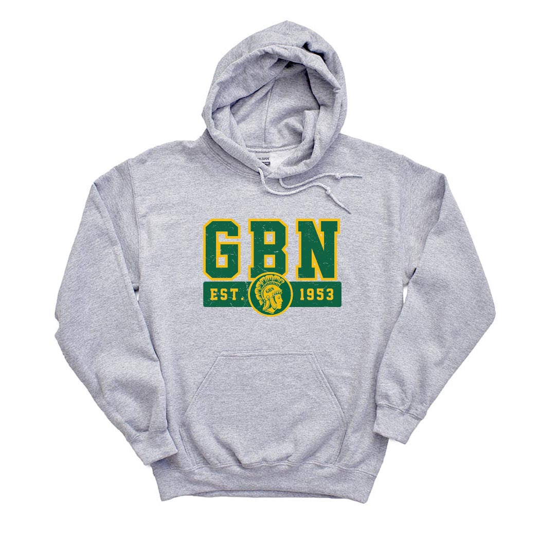 EST. GBN ~ Gildan Hoodie ~ Glenbrook North High School