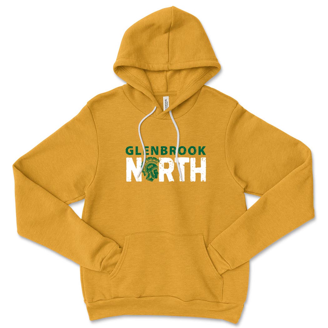 North Mascot ~ Bella Canvas Hoodie ~ Glenbrook North High School