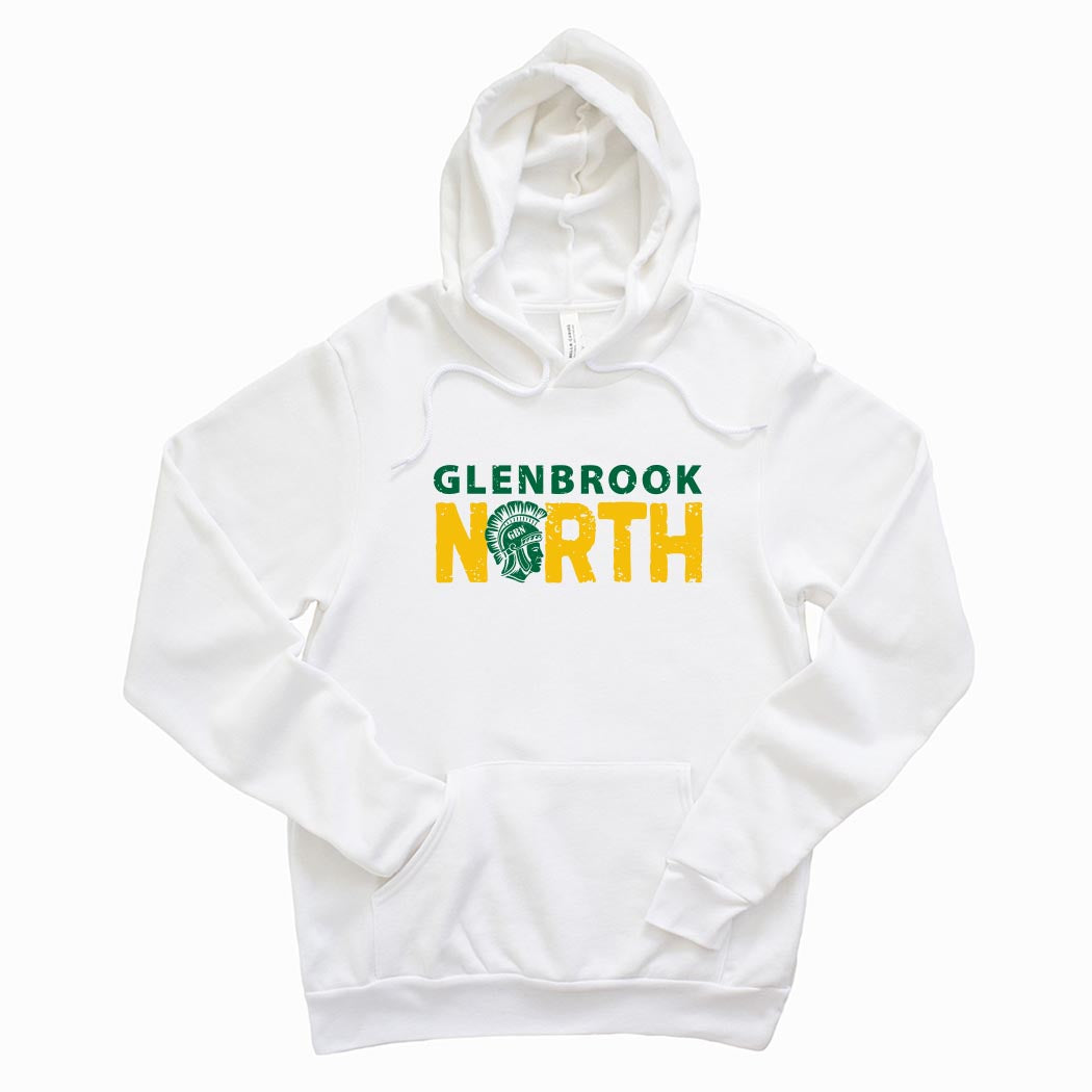 North Mascot ~ Bella Canvas Hoodie ~ Glenbrook North High School