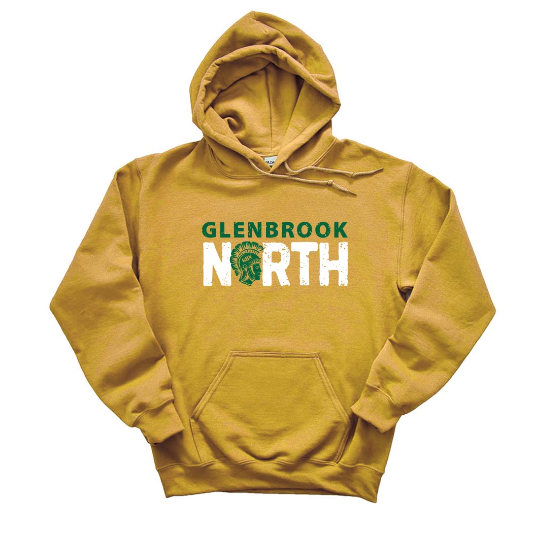 North Mascot ~ Gildan Hoodie ~ Glenbrook North High School