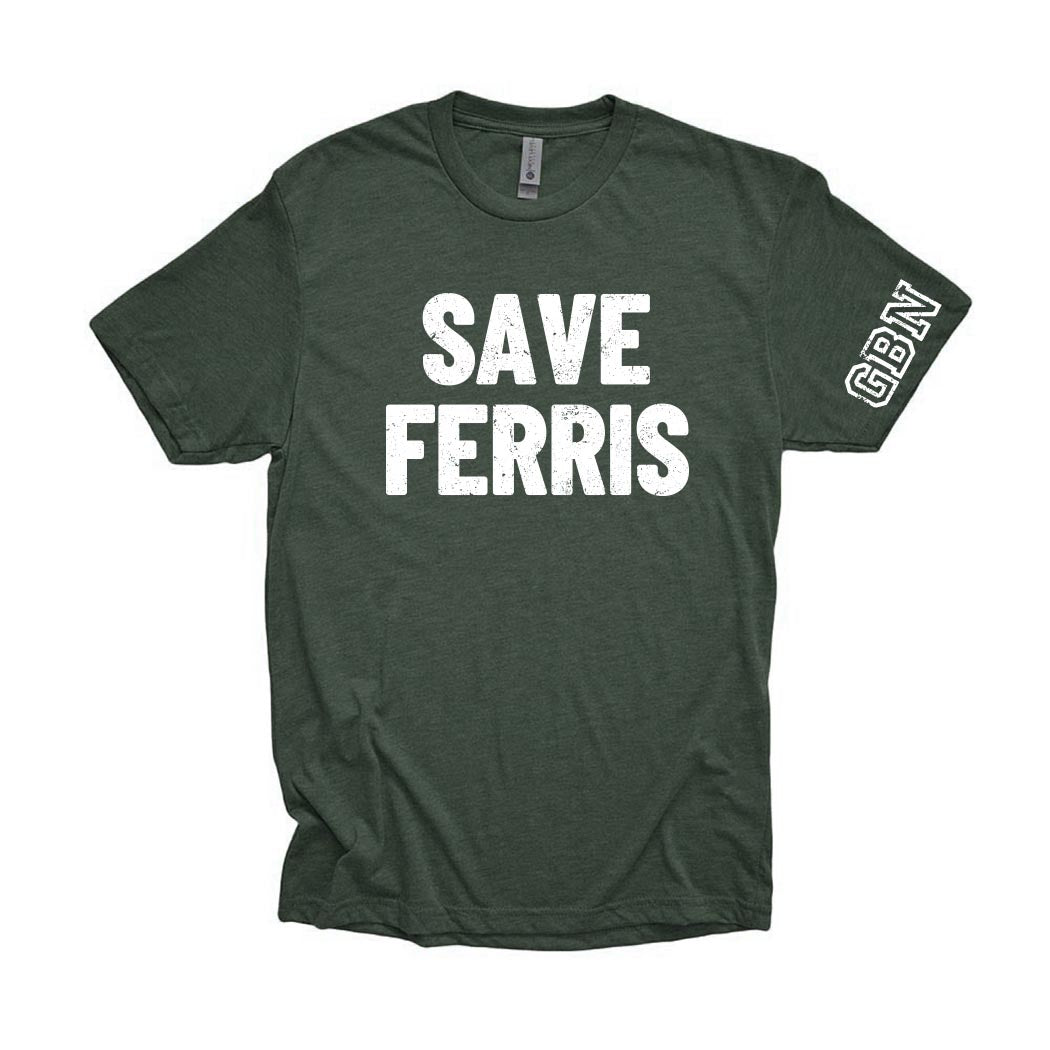 Save Ferris ~ Triblend T-Shirt ~ Glenbrook North High School