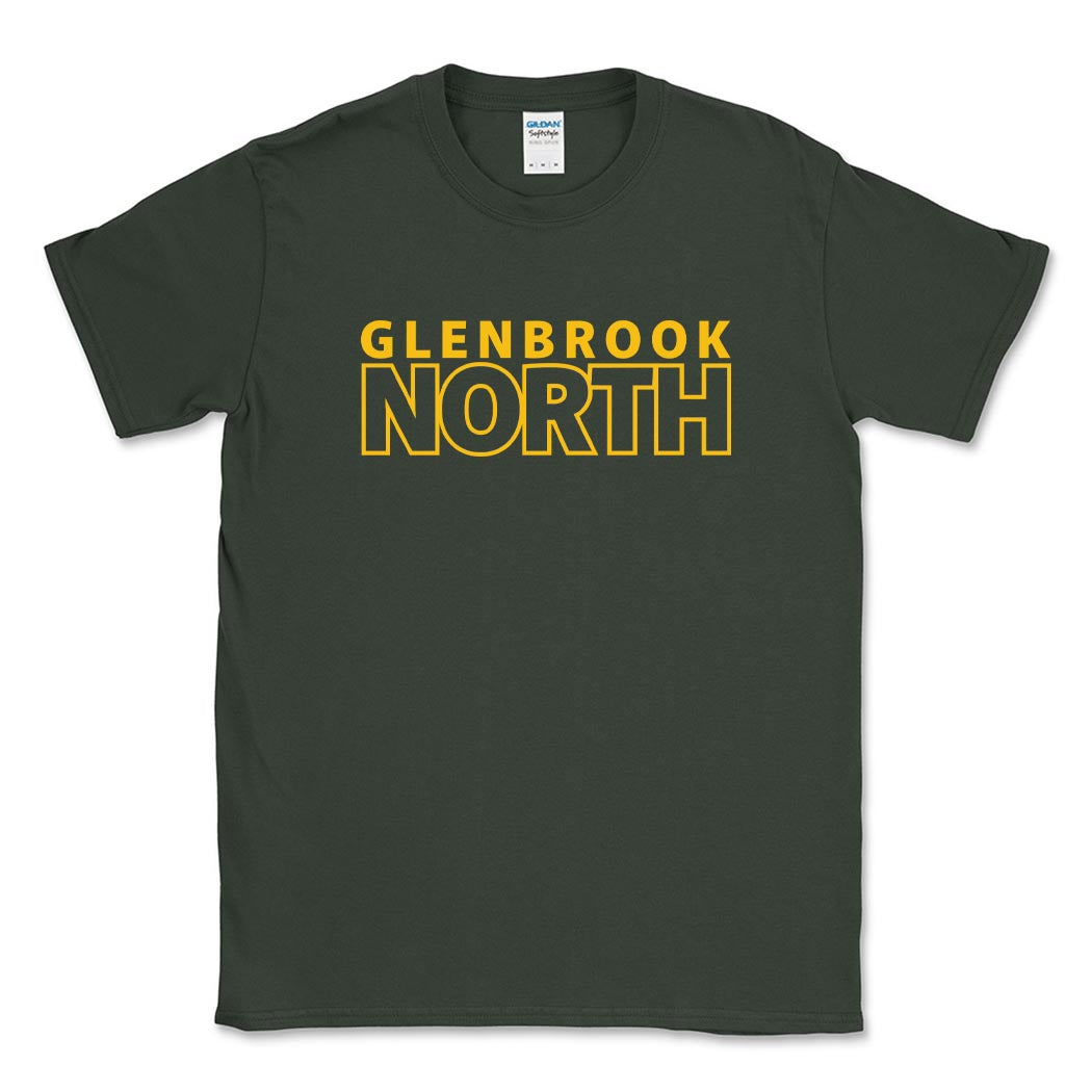 Stacked ~ Cotton T-Shirt ~ Glenbrook North High School