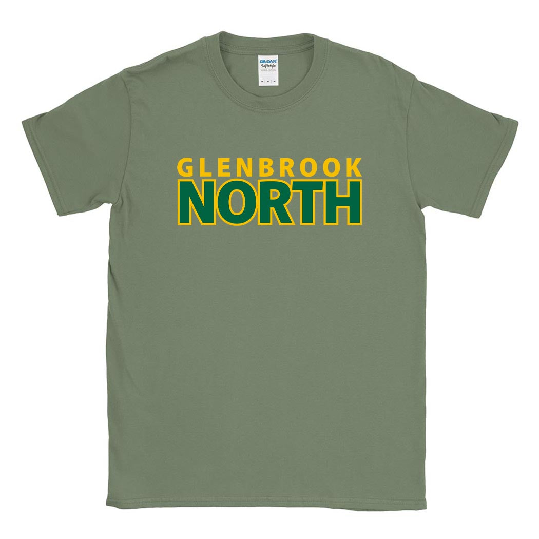 Stacked ~ Cotton T-Shirt ~ Glenbrook North High School