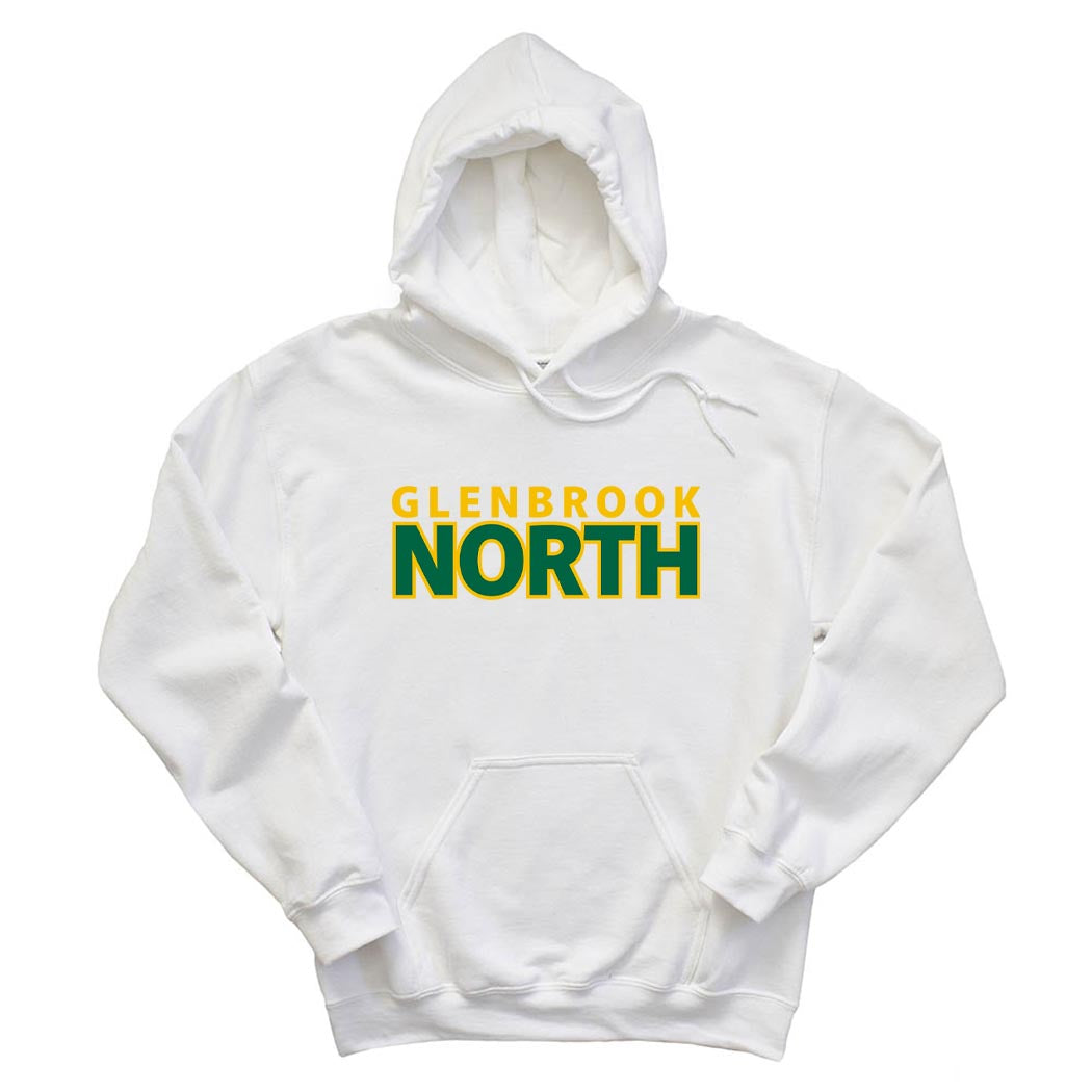 Stacked ~ Gildan Hoodie ~ Glenbrook North High School