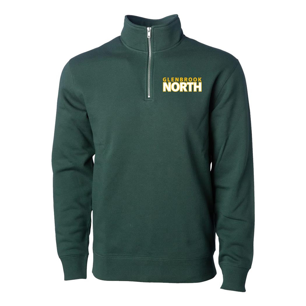 Stacked ~ Quarter Zip Sweatshirt ~ Glenbrook North High School