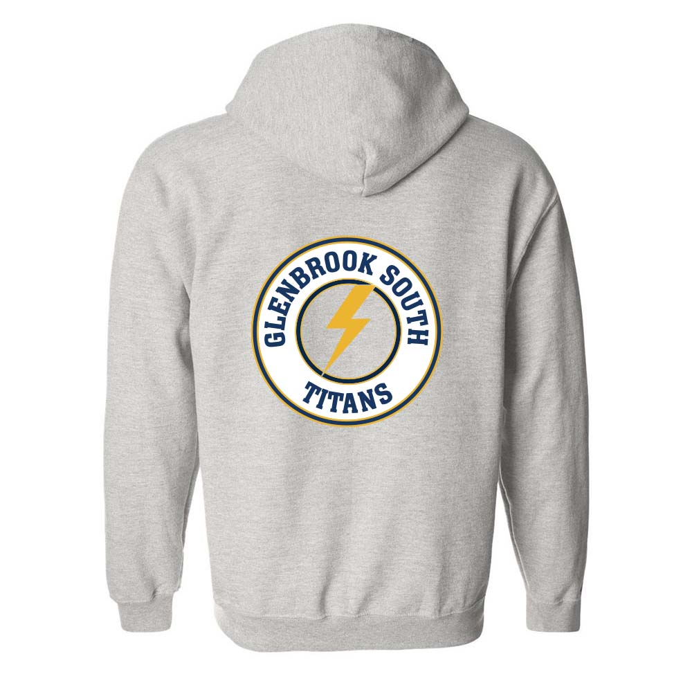 GBS Circle Bolt ~ Zip Hoodie ~ Glenbrook South High School Booster Club