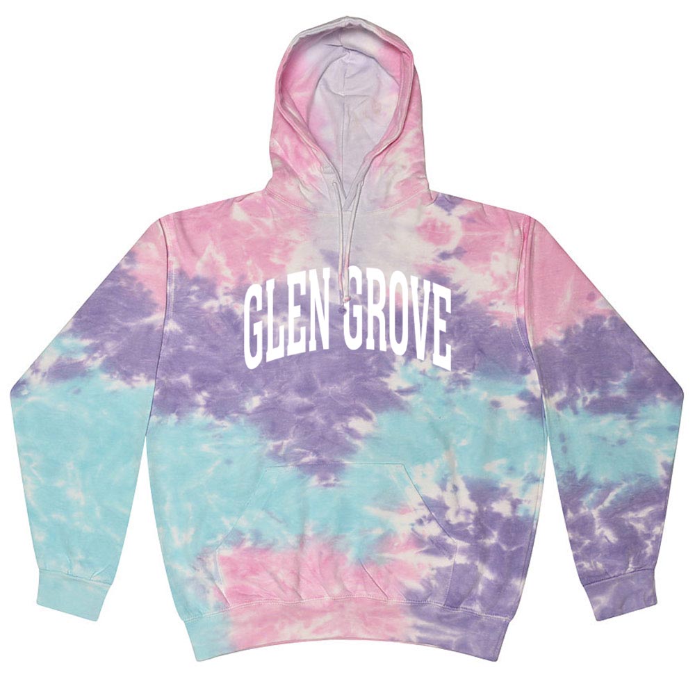 Extended Arc ~ Tie-Dye Hoodie ~ Glen Grove Elementary School