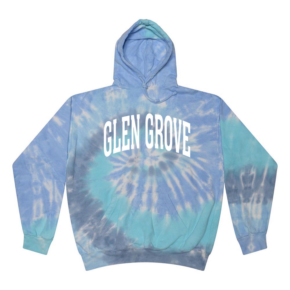 Extended Arc ~ Tie-Dye Hoodie ~ Glen Grove Elementary School