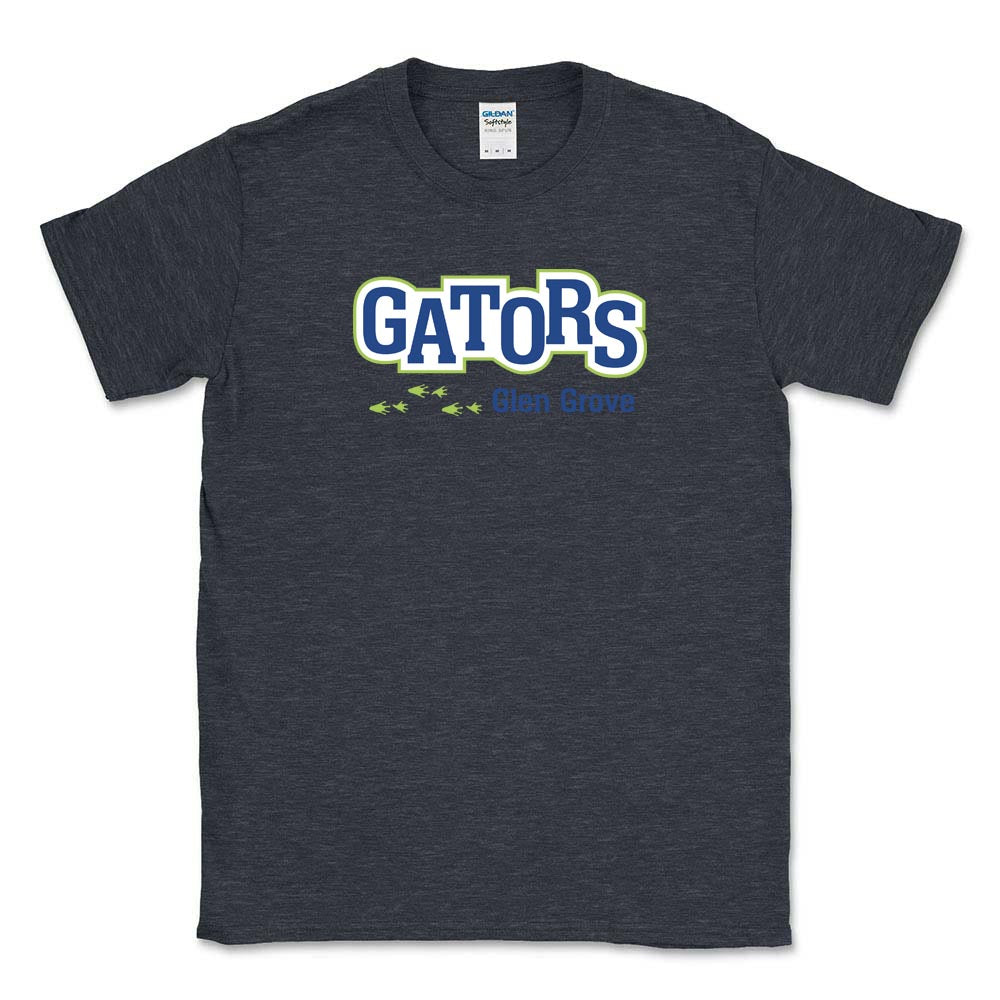 GATORS OUTLINE TEE ~ GLEN GROVE ~ youth & adult ~ classic fit