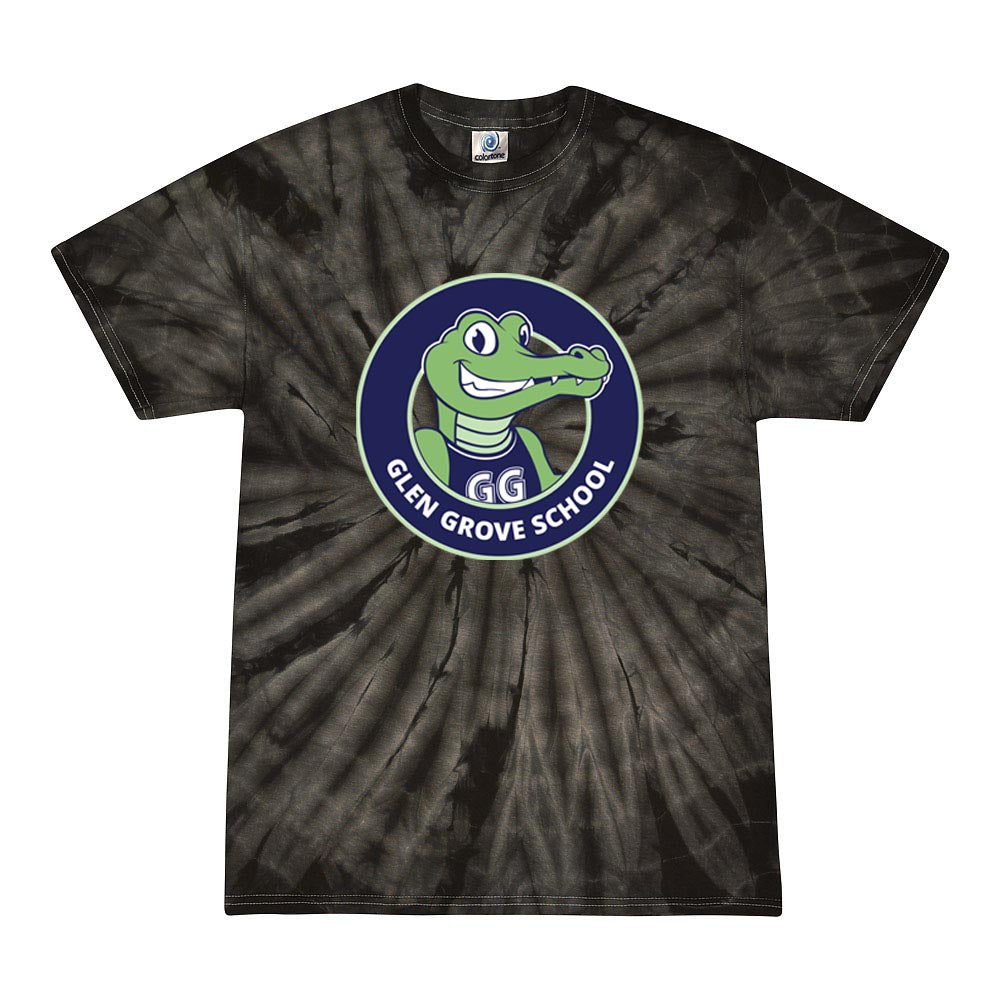School Logo ~ Tie-Dye T-Shirt ~ Glen Grove Elementary School