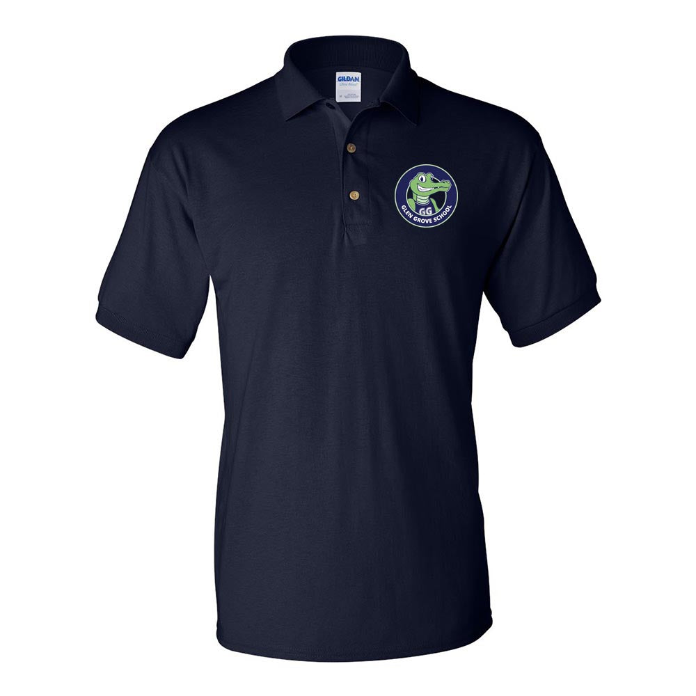 GLEN GROVE LOGO DRYBLEND POLO ~ GLEN GROVE ~ youth & adult ~ classic unisex fit