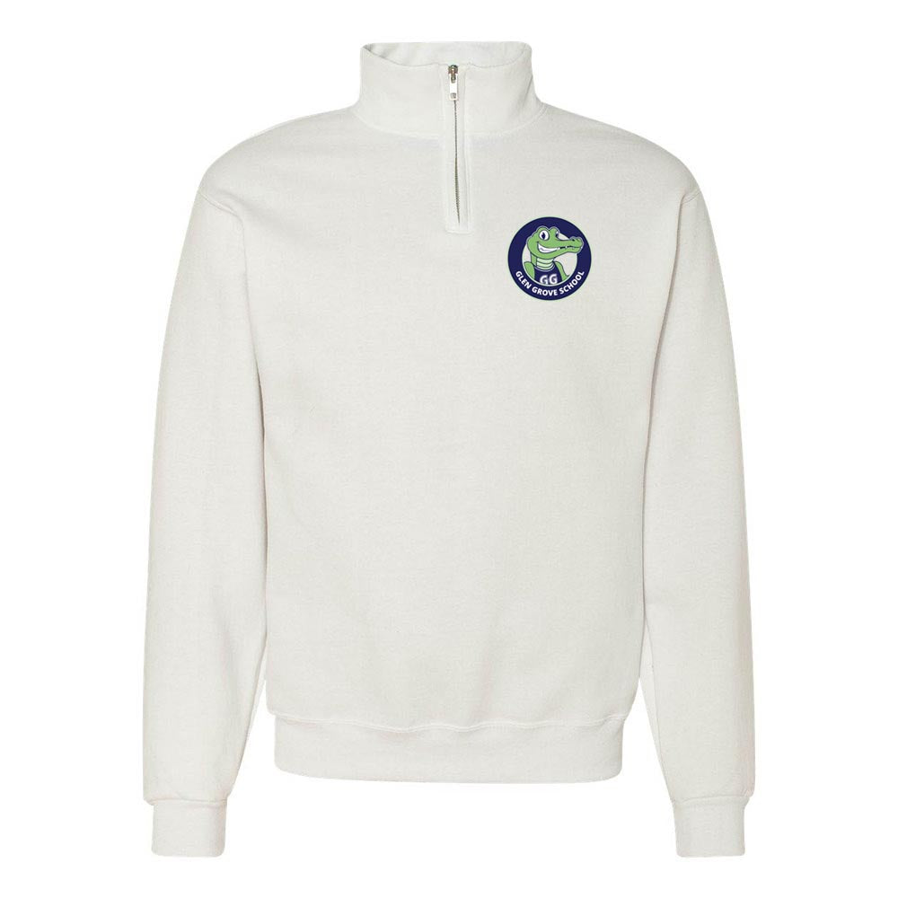 School Logo ~ Quarter-Zip Sweatshirt ~ Glen Grove Elementary School