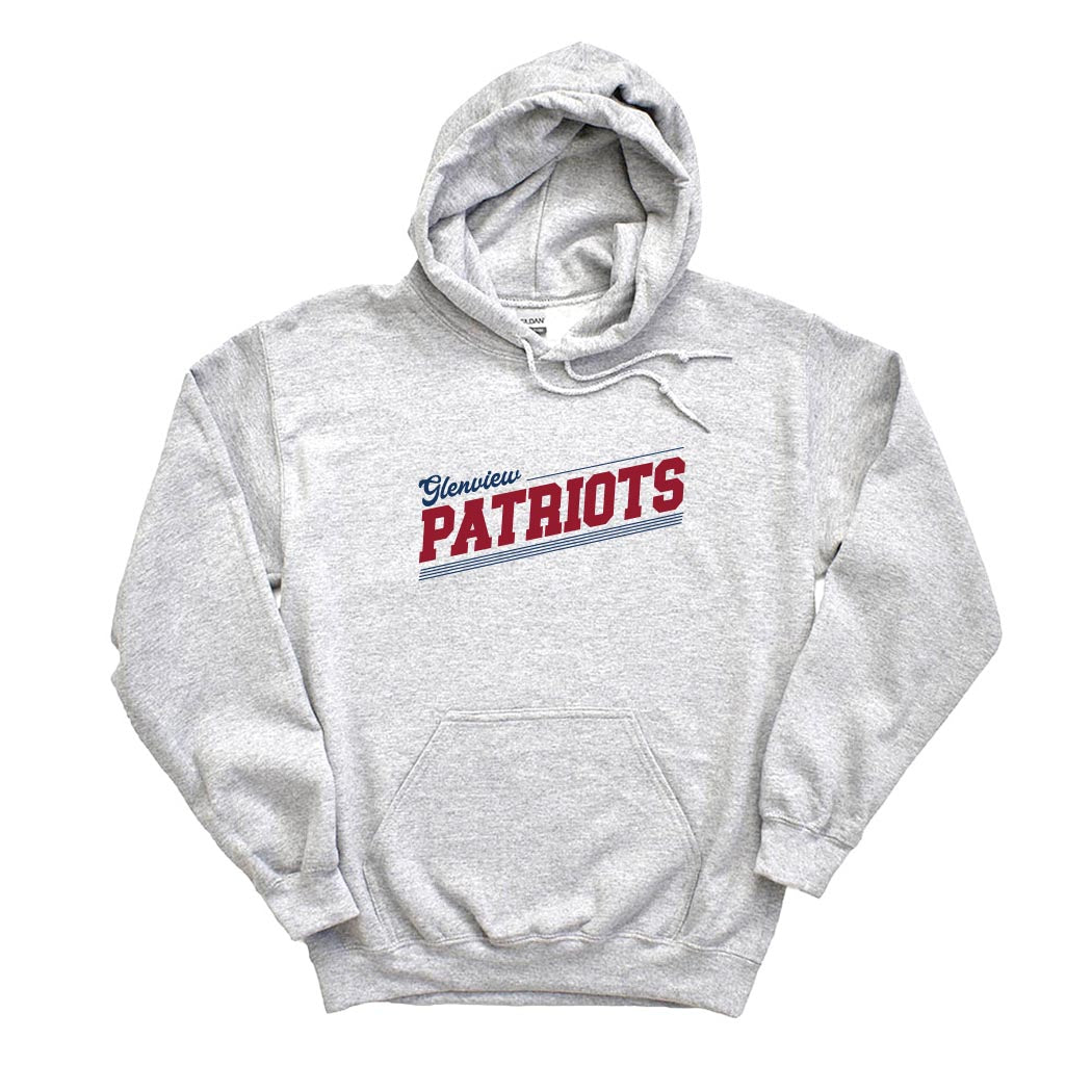 Lions Retro Repeater ~ Cotton T-Shirt ~ Skokie & Washburne Schools-light pink