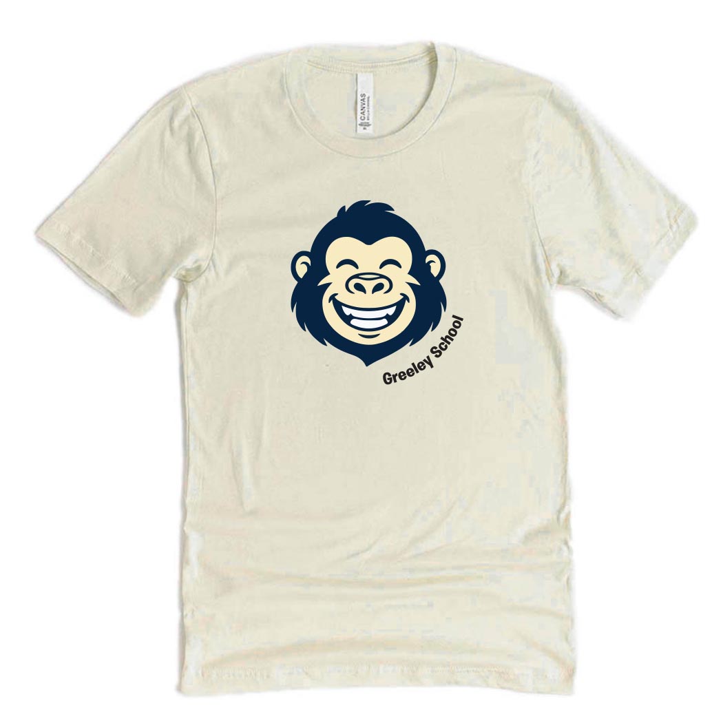 Choose Your Gorilla ~ Jersey T-Shirt ~ Greeley Elementary School