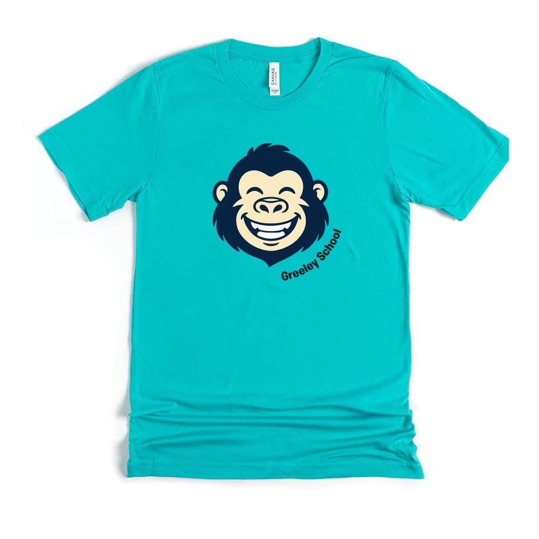 Choose Your Gorilla ~ Jersey T-Shirt ~ Greeley Elementary School