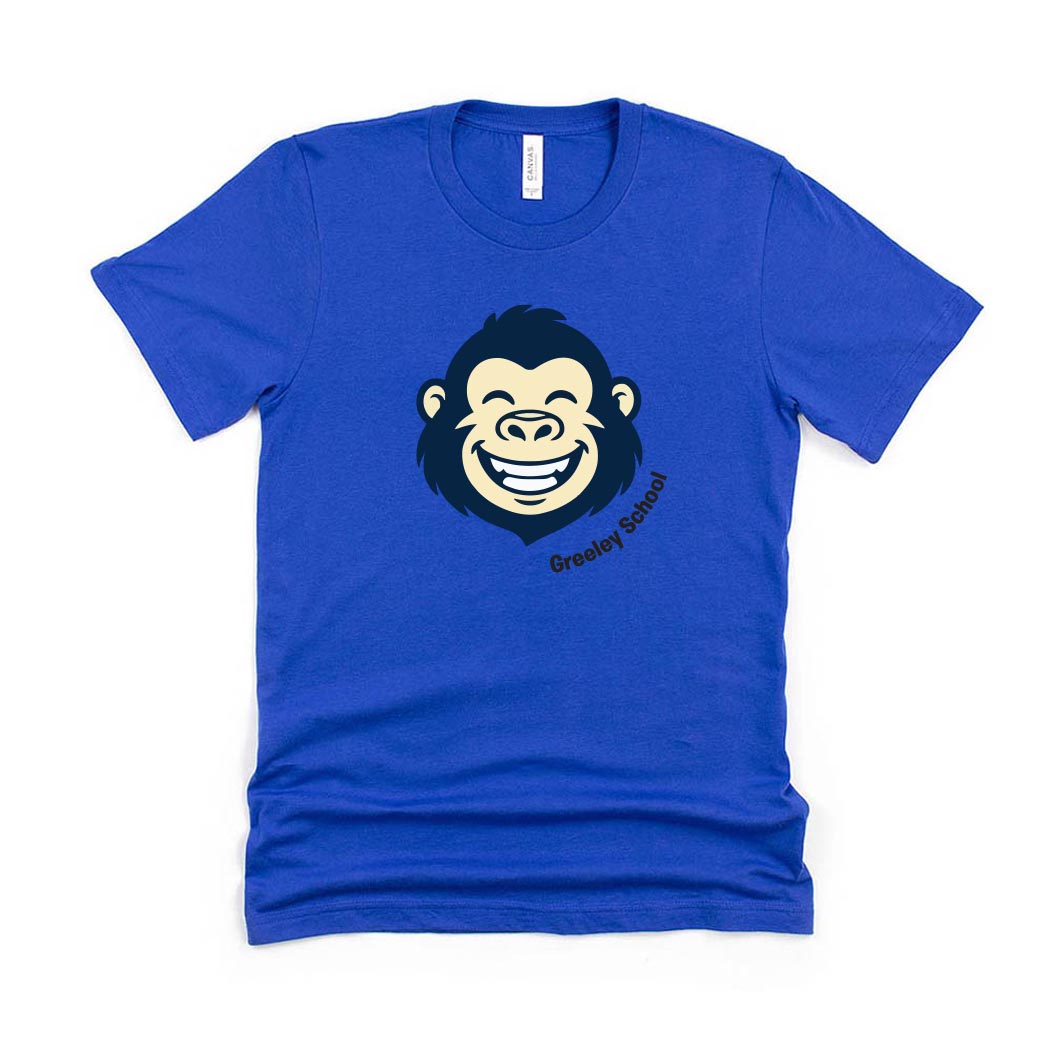 Choose Your Gorilla ~ Jersey T-Shirt ~ Greeley Elementary School