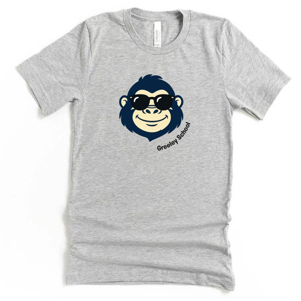 Choose Your Gorilla ~ Jersey T-Shirt ~ Greeley Elementary School