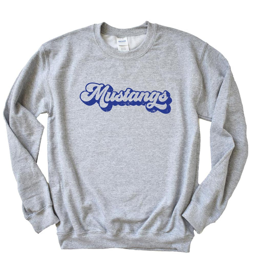Groovy Script ~ Crewneck Sweatshirt ~ Romona Elementary School