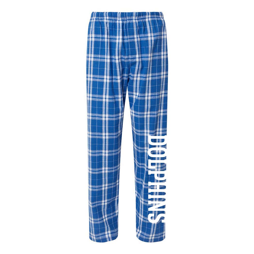 Dolphins ~ Flannel Pants ~ Harper Elementary School