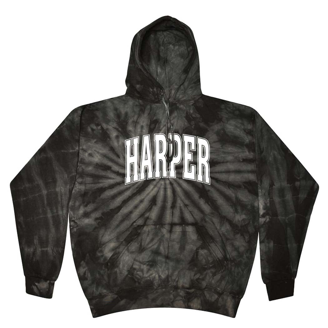 Extended Arc ~ Tie-Dye Hoodie ~ Harper Elementary School