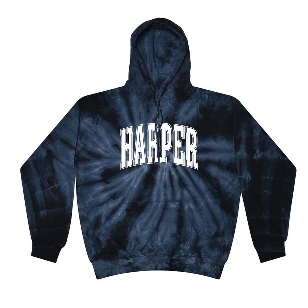 Extended Arc ~ Tie-Dye Hoodie ~ Harper Elementary School