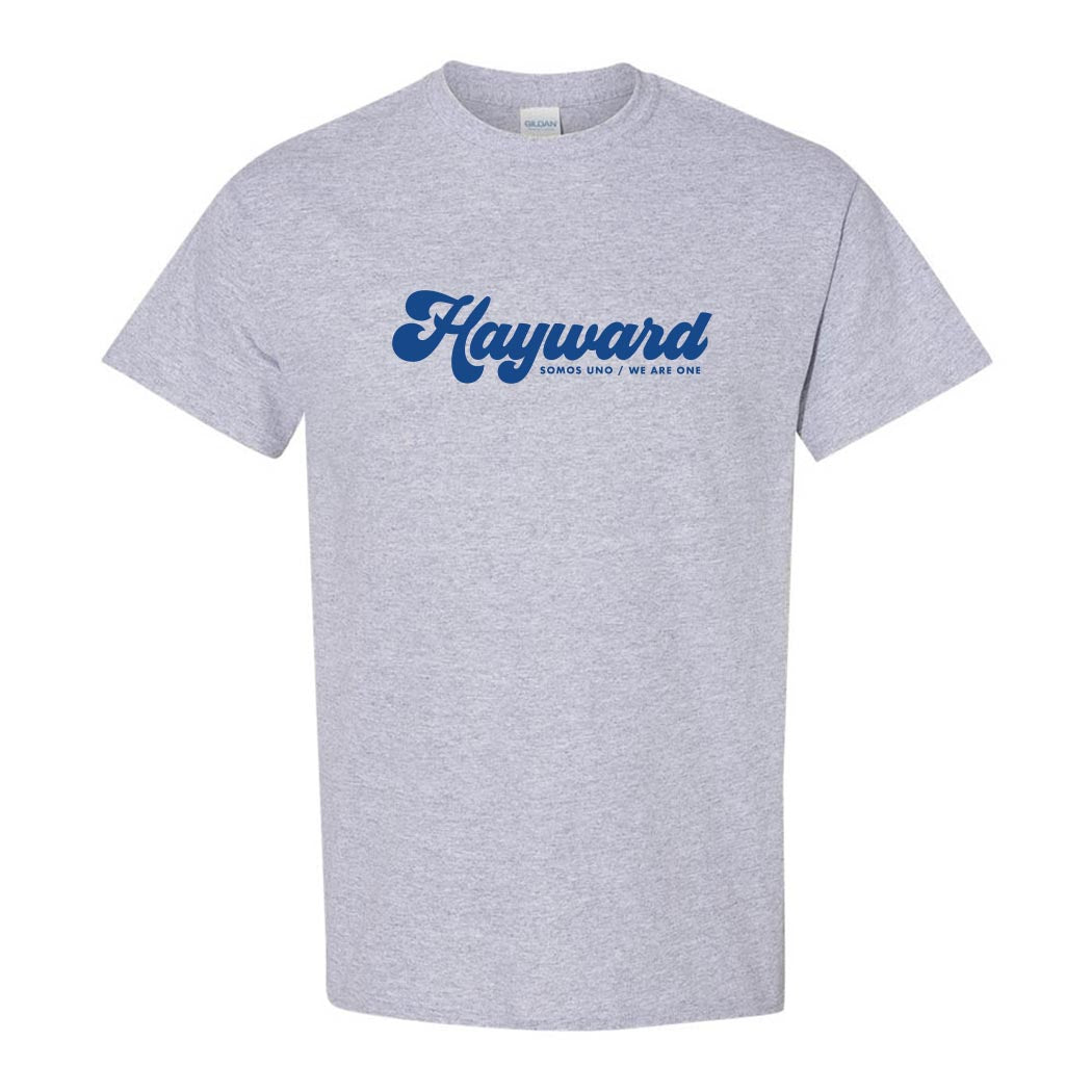 RETRO SCRIPT TEE ~ HAYWARD ELEMENTARY ~ youth & adult ~ classic unisex fit
