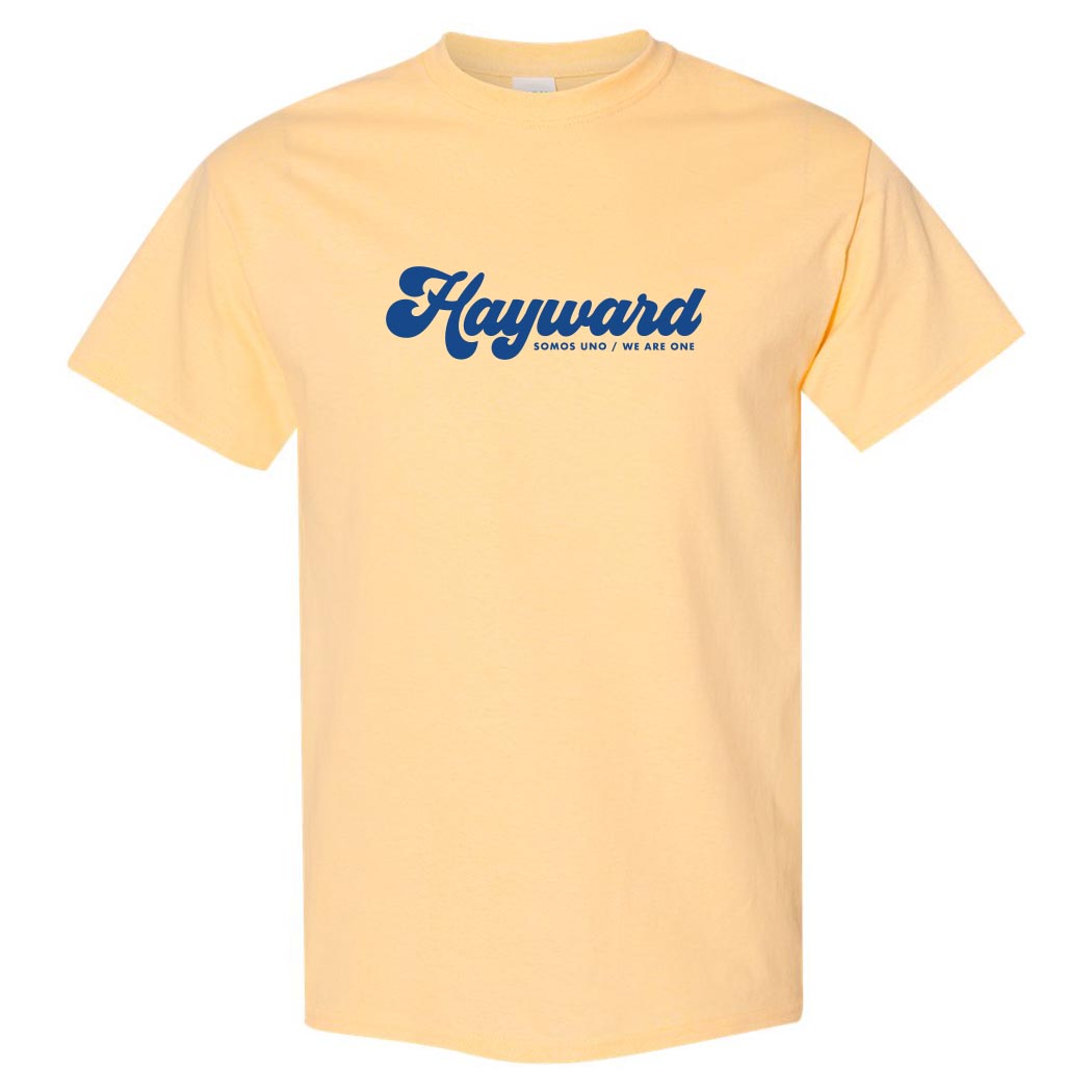 RETRO SCRIPT TEE ~ HAYWARD ELEMENTARY ~ youth & adult ~ classic unisex fit