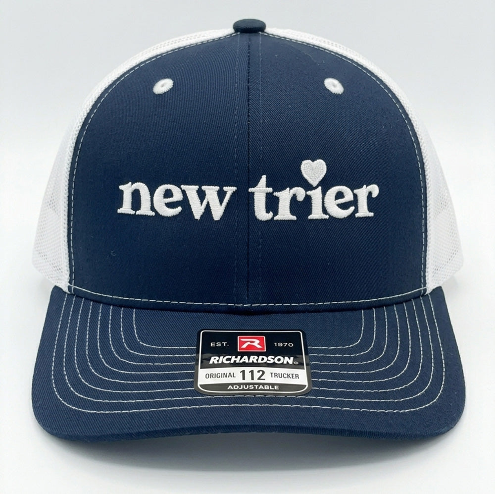 Heart New Trier ~ Trucker Hat ~ Club Wilmette