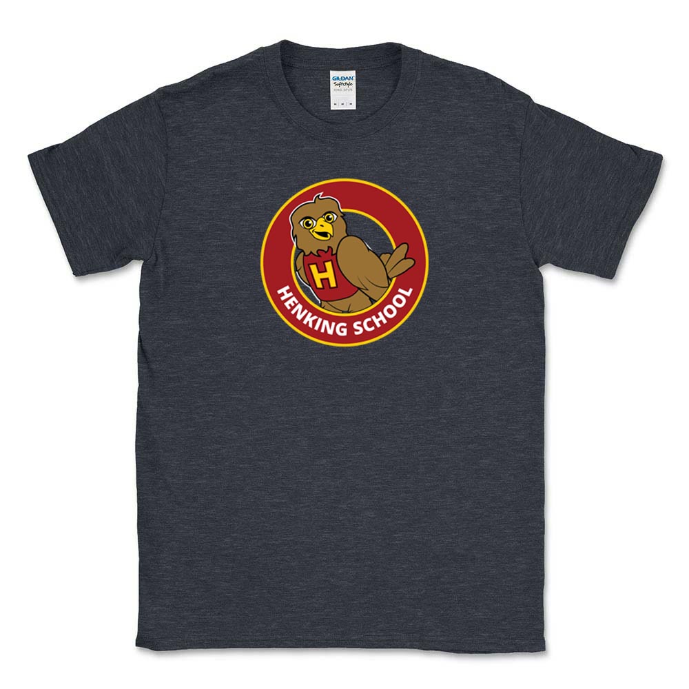 School Logo ~ Cotton T-Shirt ~ Henking Elementary School
