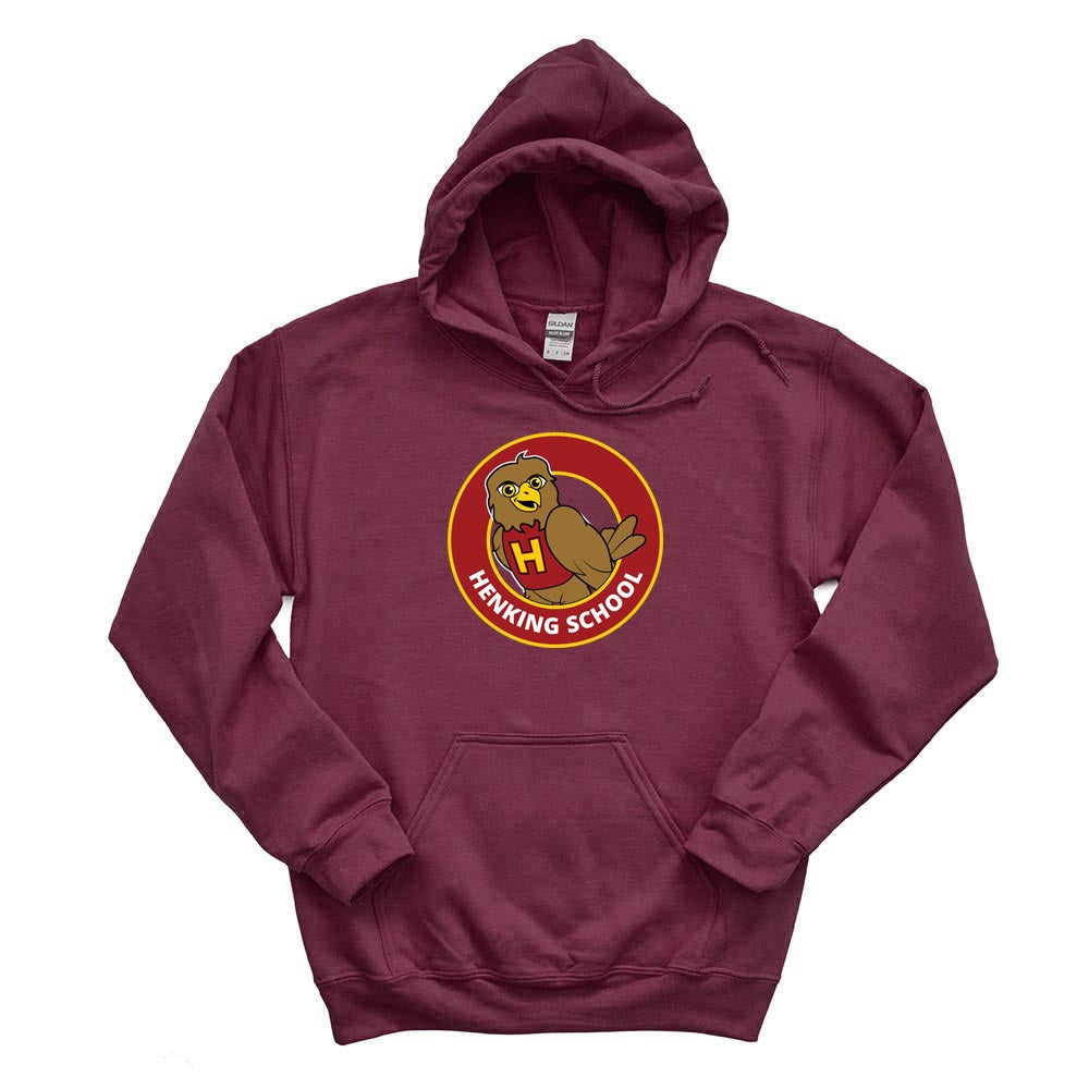 School Logo ~ Hoodie ~ Henking Elementary School