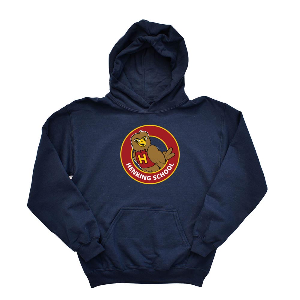 School Logo ~ Hoodie ~ Henking Elementary School