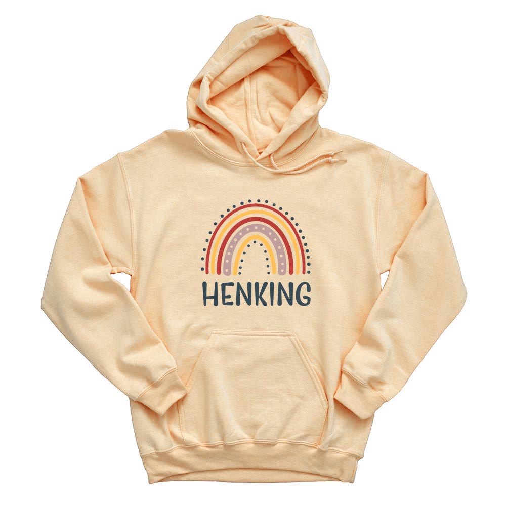 RAINBOW HOODIE ~ HENKING ELEMENTARY SCHOOL ~ youth and adult ~ classic fit